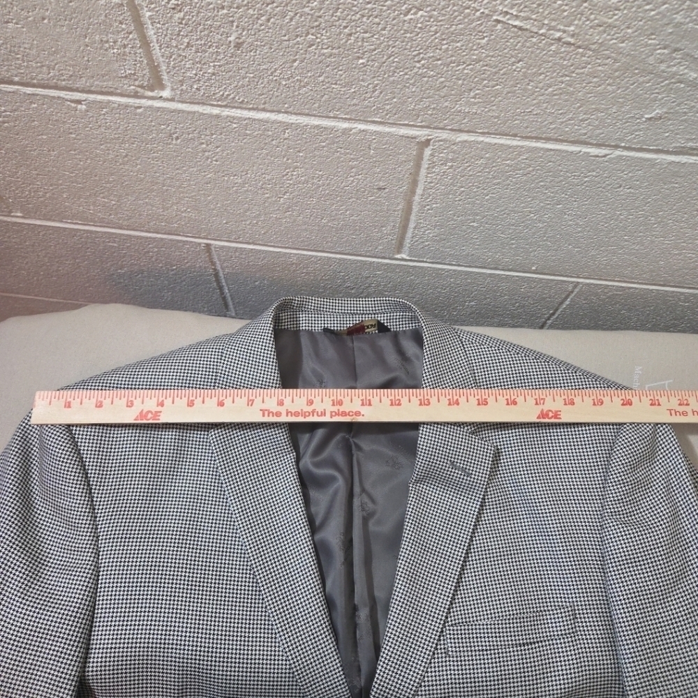ProntoModa Italia Lana Lux Silk Wool, Cashmere Jacket Blazer Suit Coat Mens 46R - Picture 6 of 16